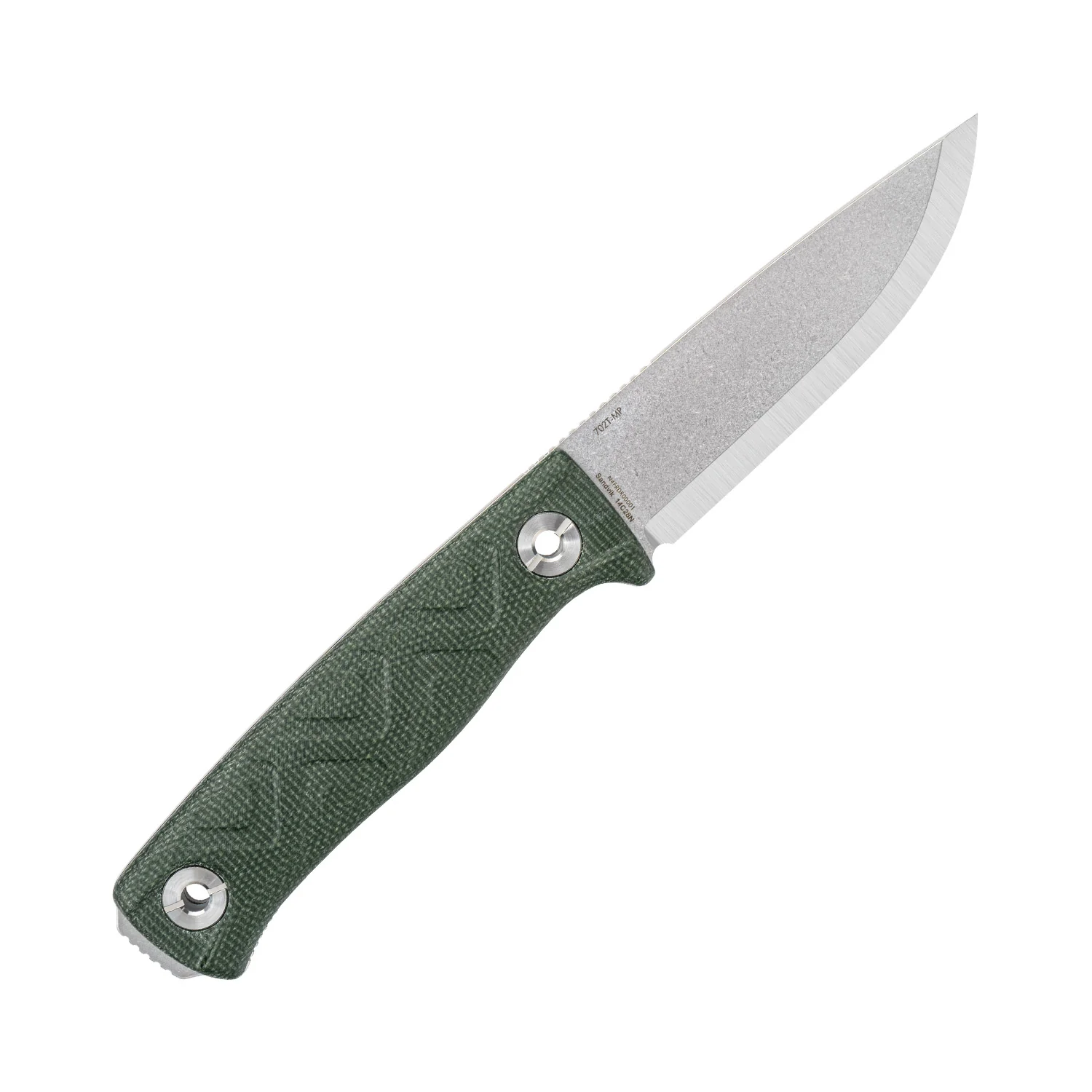 SRM Bushcut 702T-MP (3.89" 14C28N Blade, Micarta Handle) - Image 11