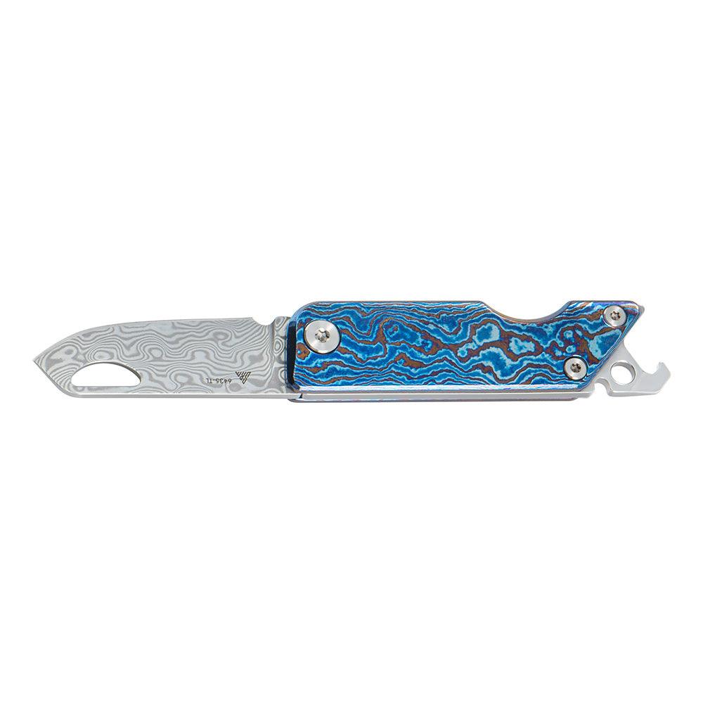 SRM 6435-TL (1.61” Damascus Blade, Titanium Handle) - Image 7