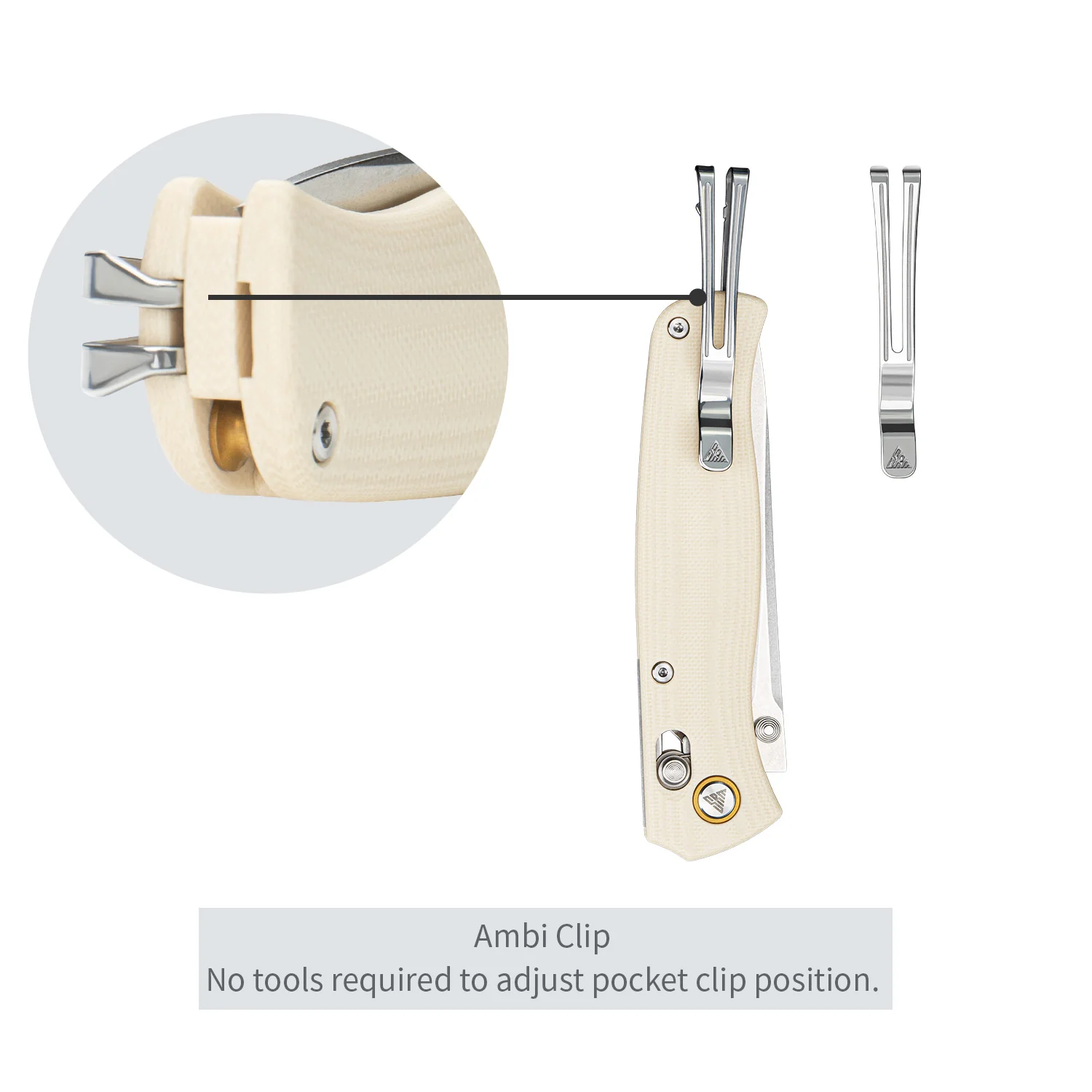 SRM Medal 255L-GT (3.2” 10Cr Blade, G10 Handle) - Image 5