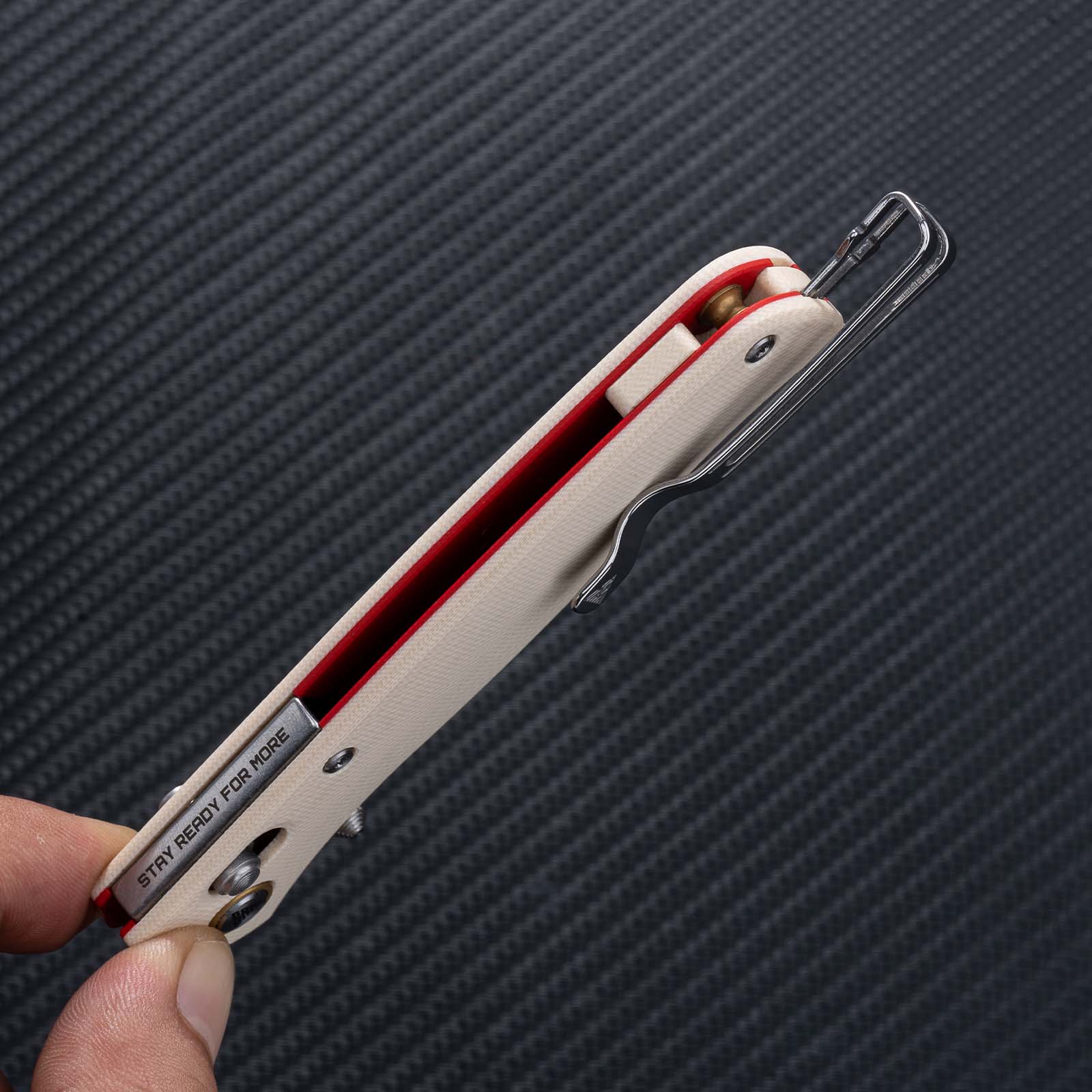 SRM Medal 255L-GT2 (3.2” 10Cr Blade, G10 Handle) - Image 8