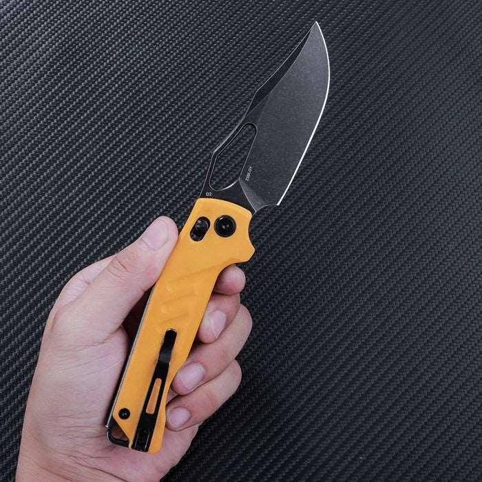 SRM Mirage 238X-GY (3.62" D2 Blade, G10 Handle) - Image 3