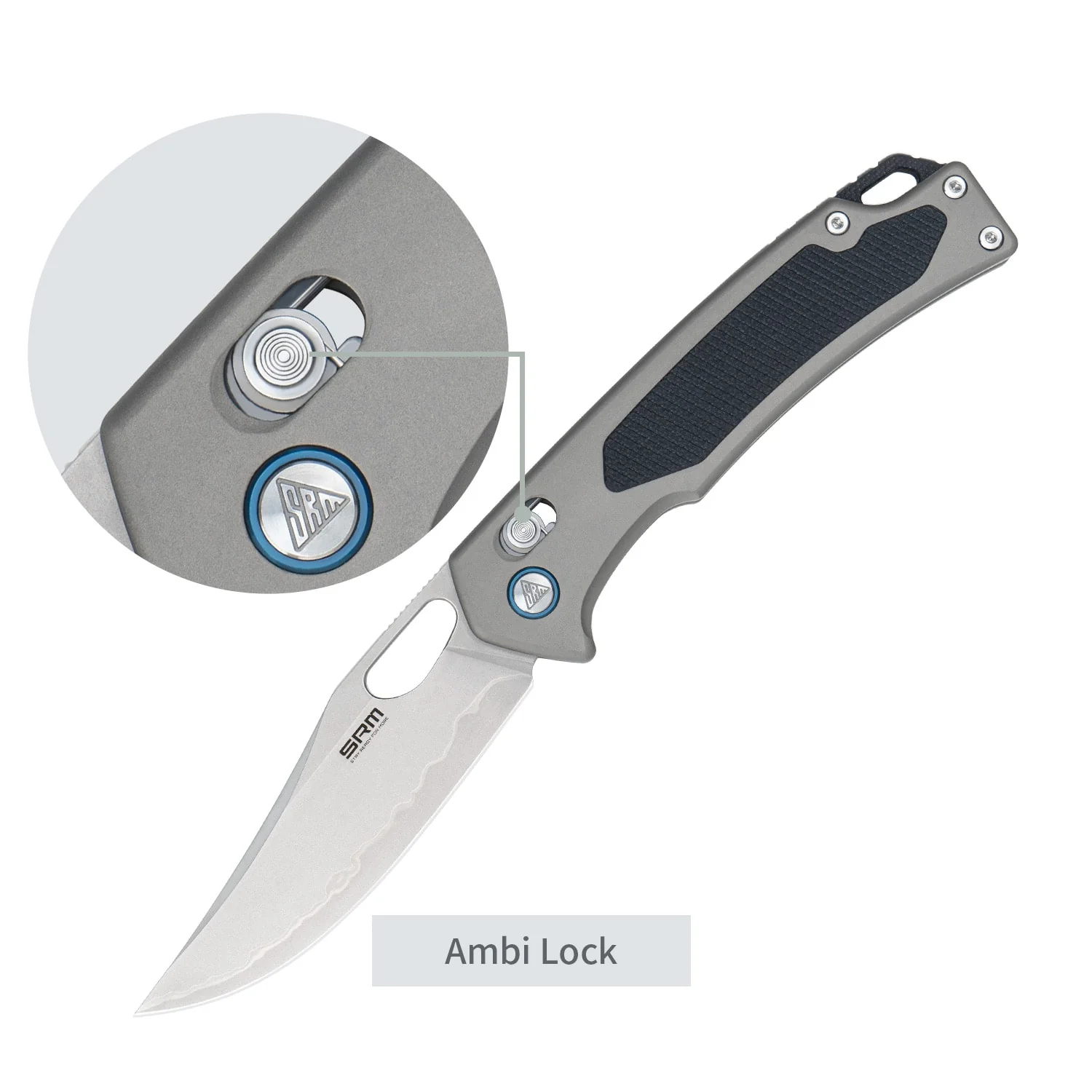 SRM Retriever 9203-AK (3.54" Laminated 140Cr Blade, Aluminum Handle) - Image 4
