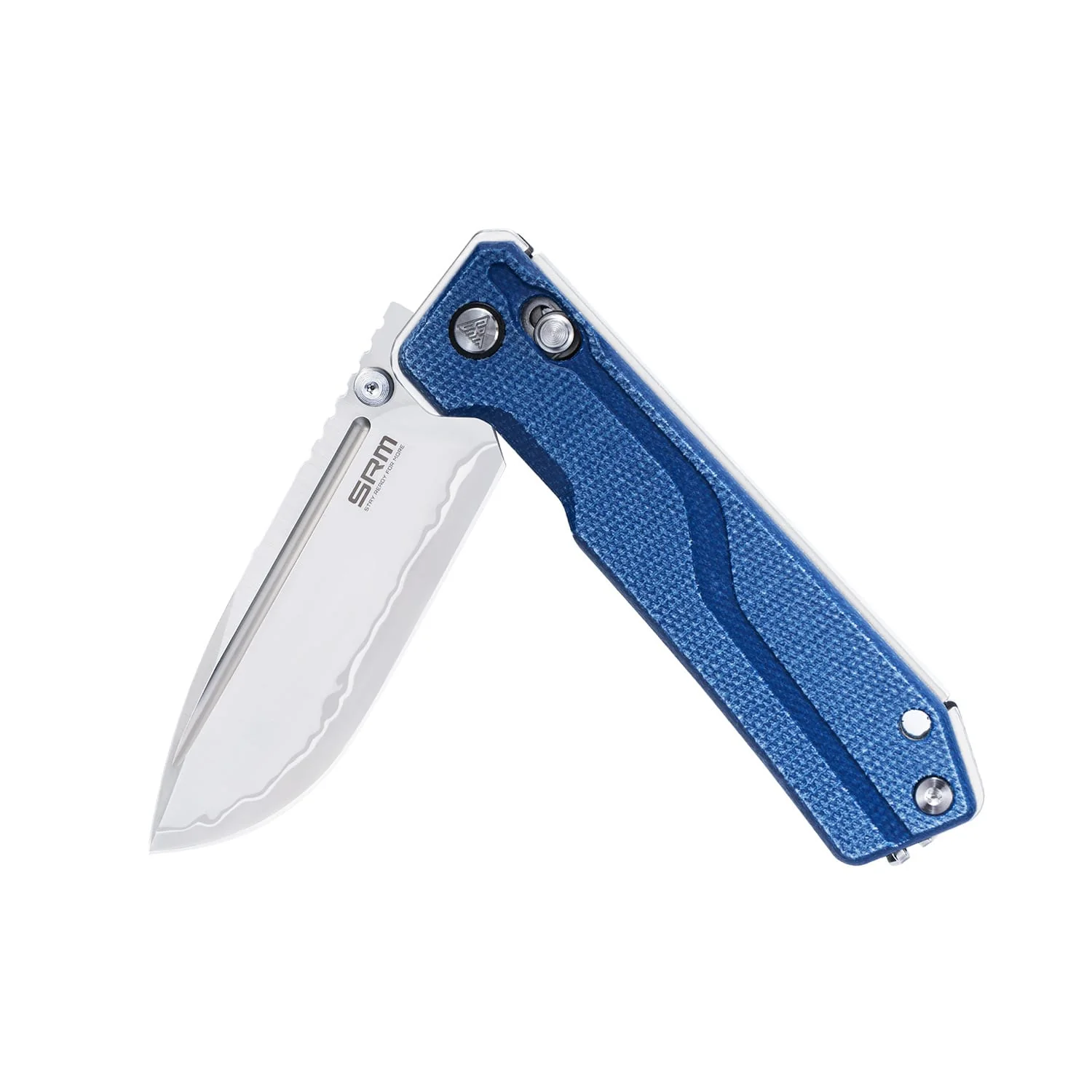 SRM Rubik 7228B-ME2 (3.43” Laminated 140Cr Steel Blade, Micarta Handle) - Image 7
