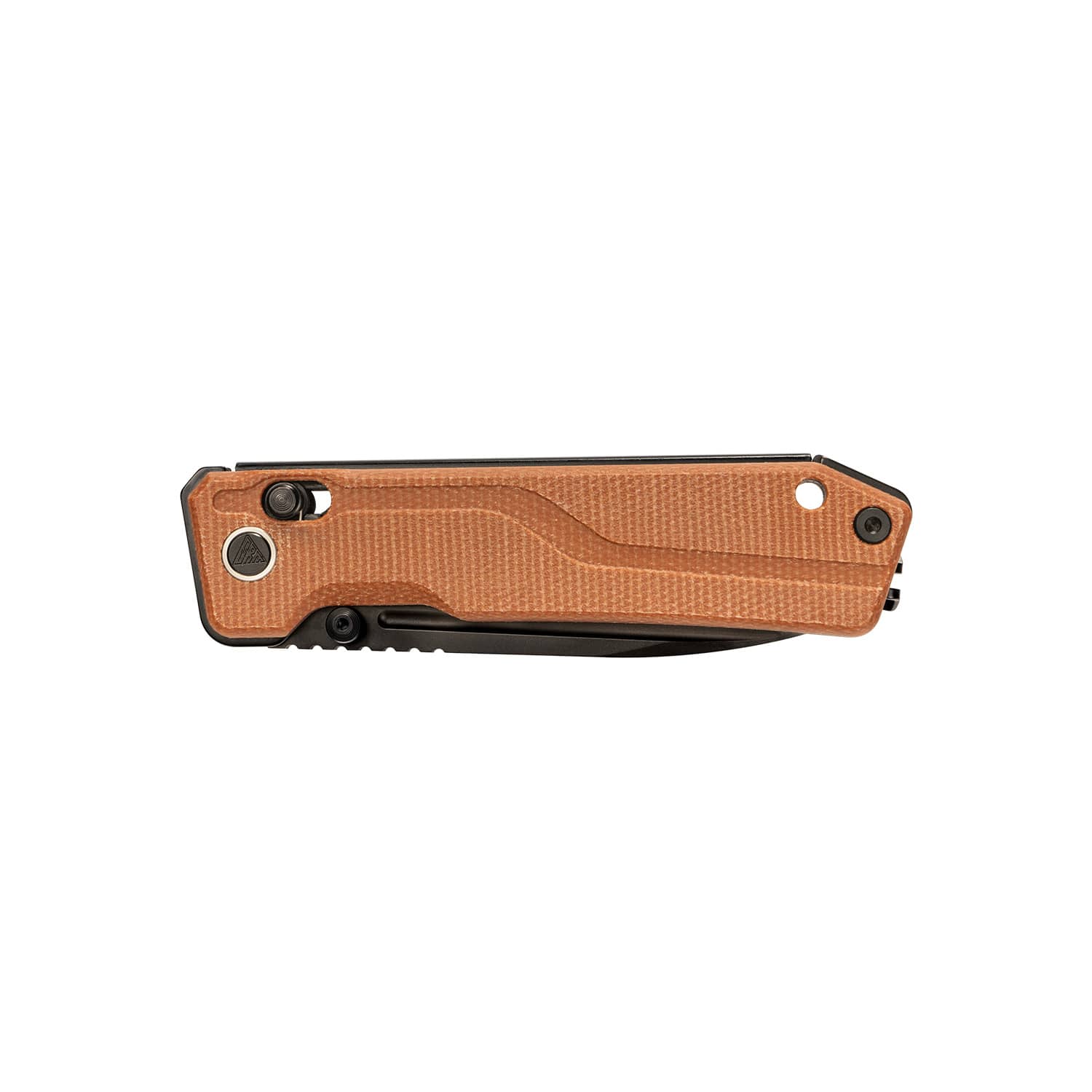SRM Rubik 7228B-MN2 (3.43” Laminated 140Cr Steel Blade, Micarta Handle) - Image 7