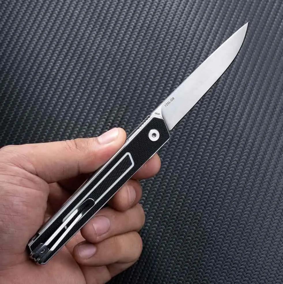 SRM Swift 125L-GB (Sandvik 12C27 Blade, G10 Handle ) - Image 3