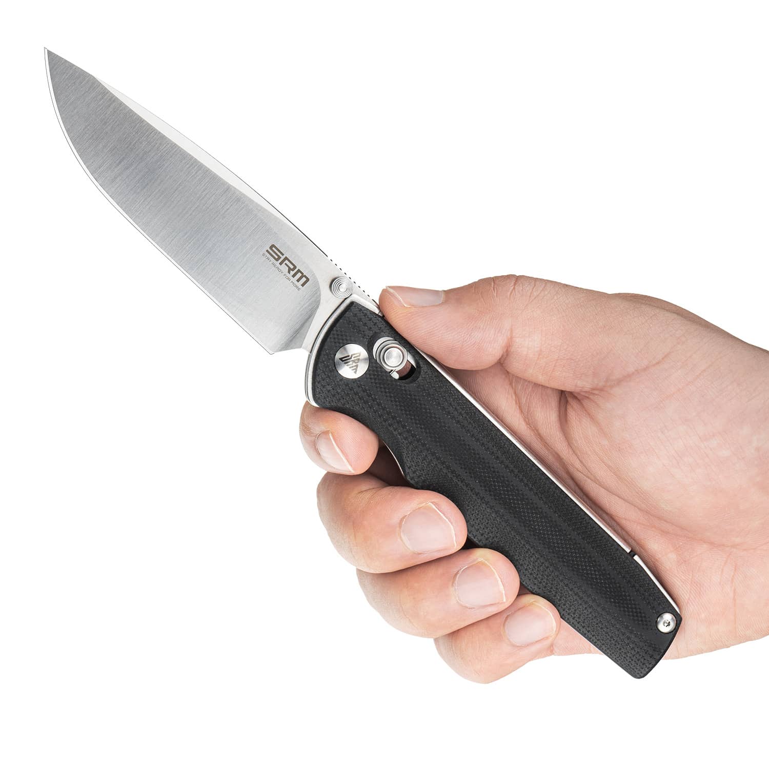 SRM Terrier 258L-GB (3.65" D2 Blade, G10 Handle) - Image 8