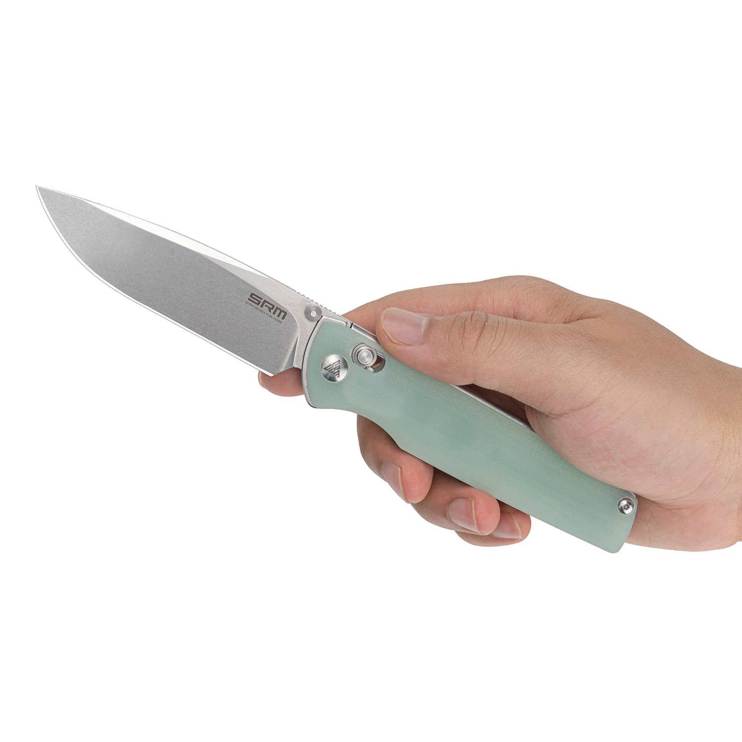 SRM Terrier 258L-GC (3.65" D2 Blade, G10 Handle) - Image 7