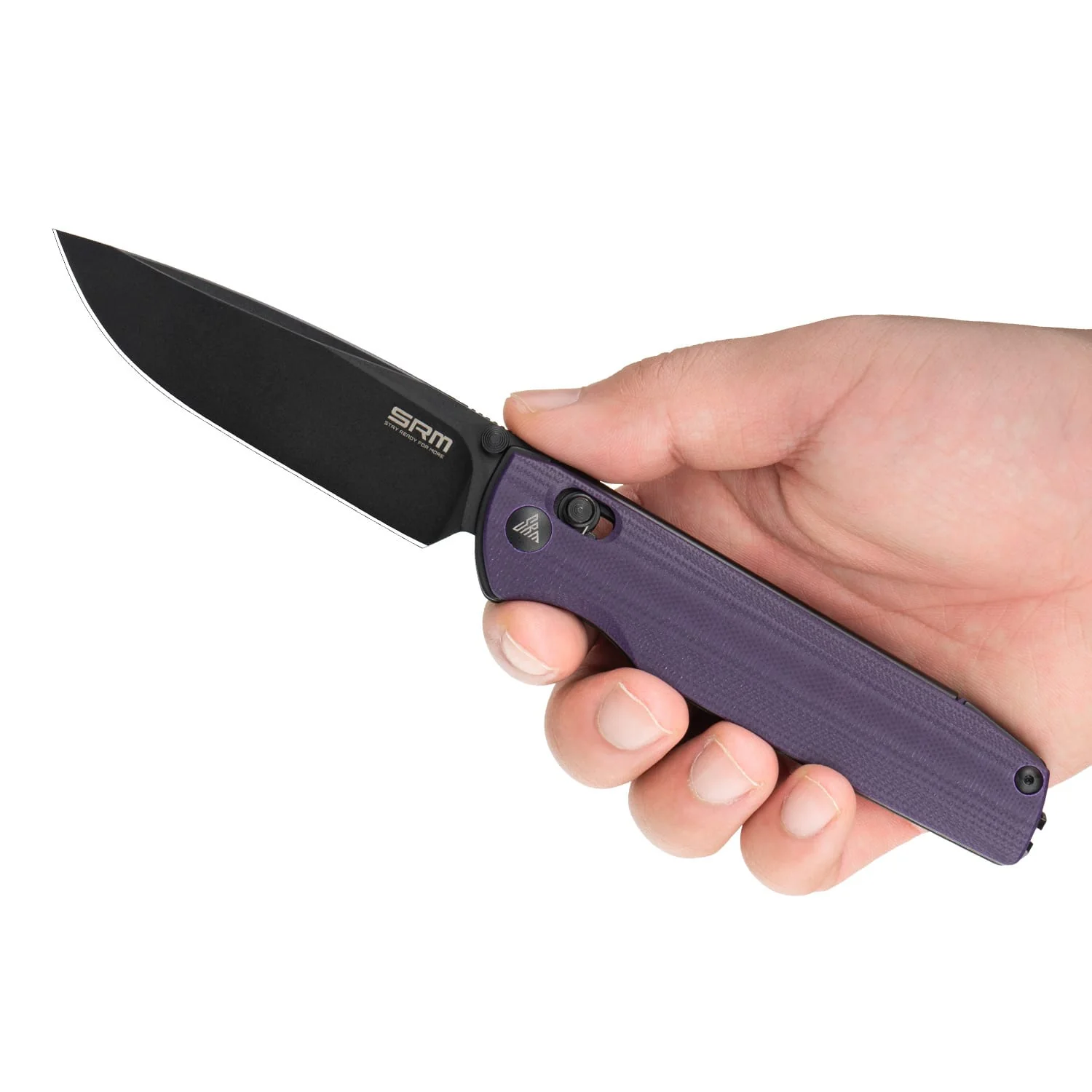SRM Terrier 258L-GN (3.65" D2 Blade, G10 Handle) - Image 8