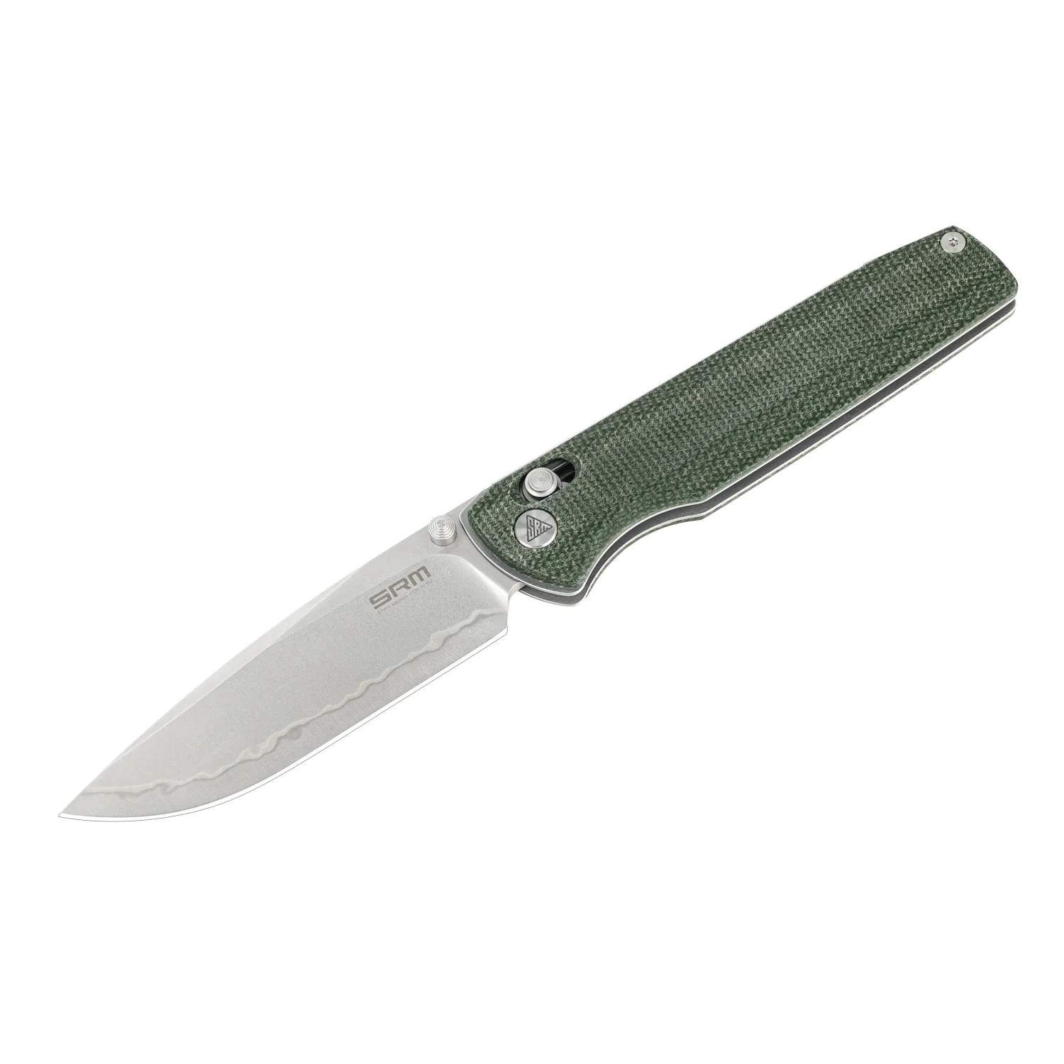 SRM Terrier 258L-MG2 (3.65" Laminated 140Cr Blade, Micarta Handle) - Image 14