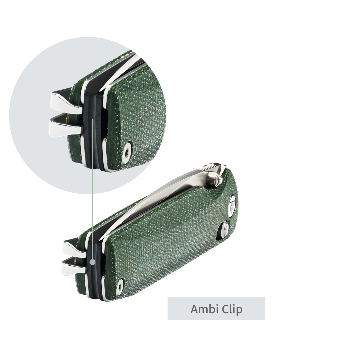 SRM Terrier 258L-MG2 (3.65" Laminated 140Cr Blade, Micarta Handle) - Image 3