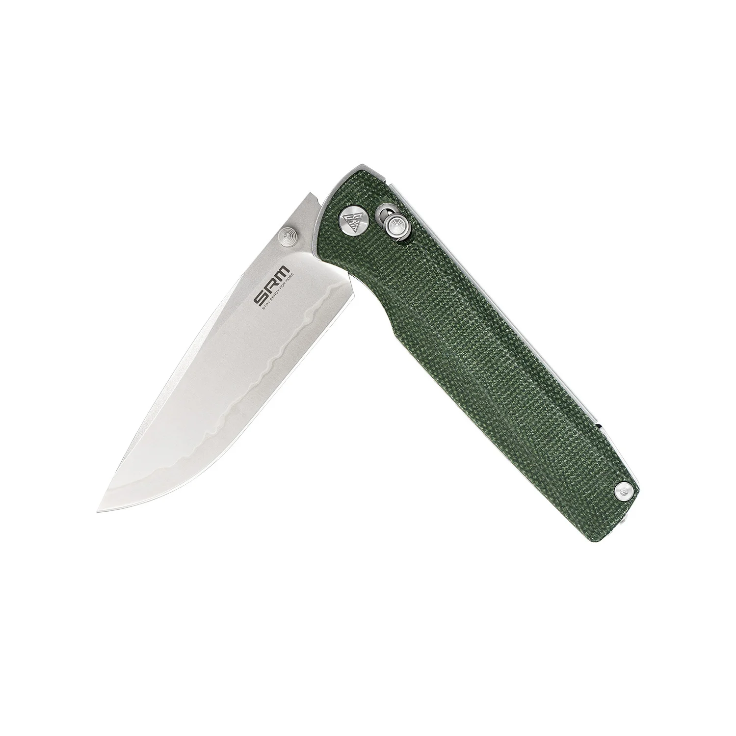 SRM Terrier 258L-MG2 (3.65" Laminated 140Cr Blade, Micarta Handle) - Image 8