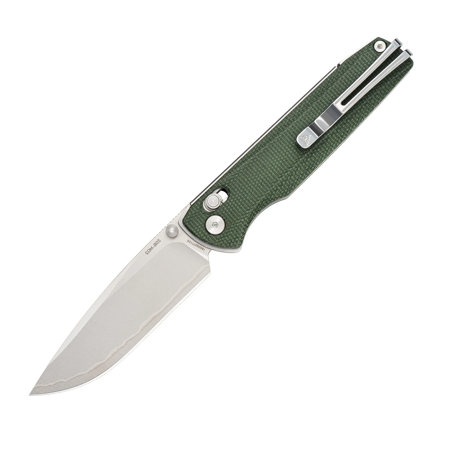 SRM Terrier 258L-MG2 (3.65" Laminated 140Cr Blade, Micarta Handle) - Image 9