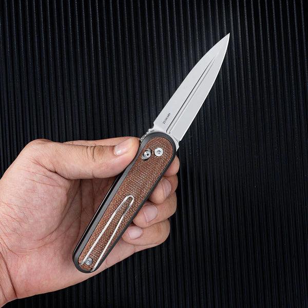 SRM Twin 251M-MN (2.99" N690 Blade, Micarta Handle) - Image 3